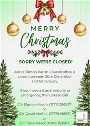 Season’s Greetings from Aston Clinton Parish Council