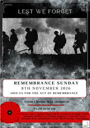 Remembrance Service 2026